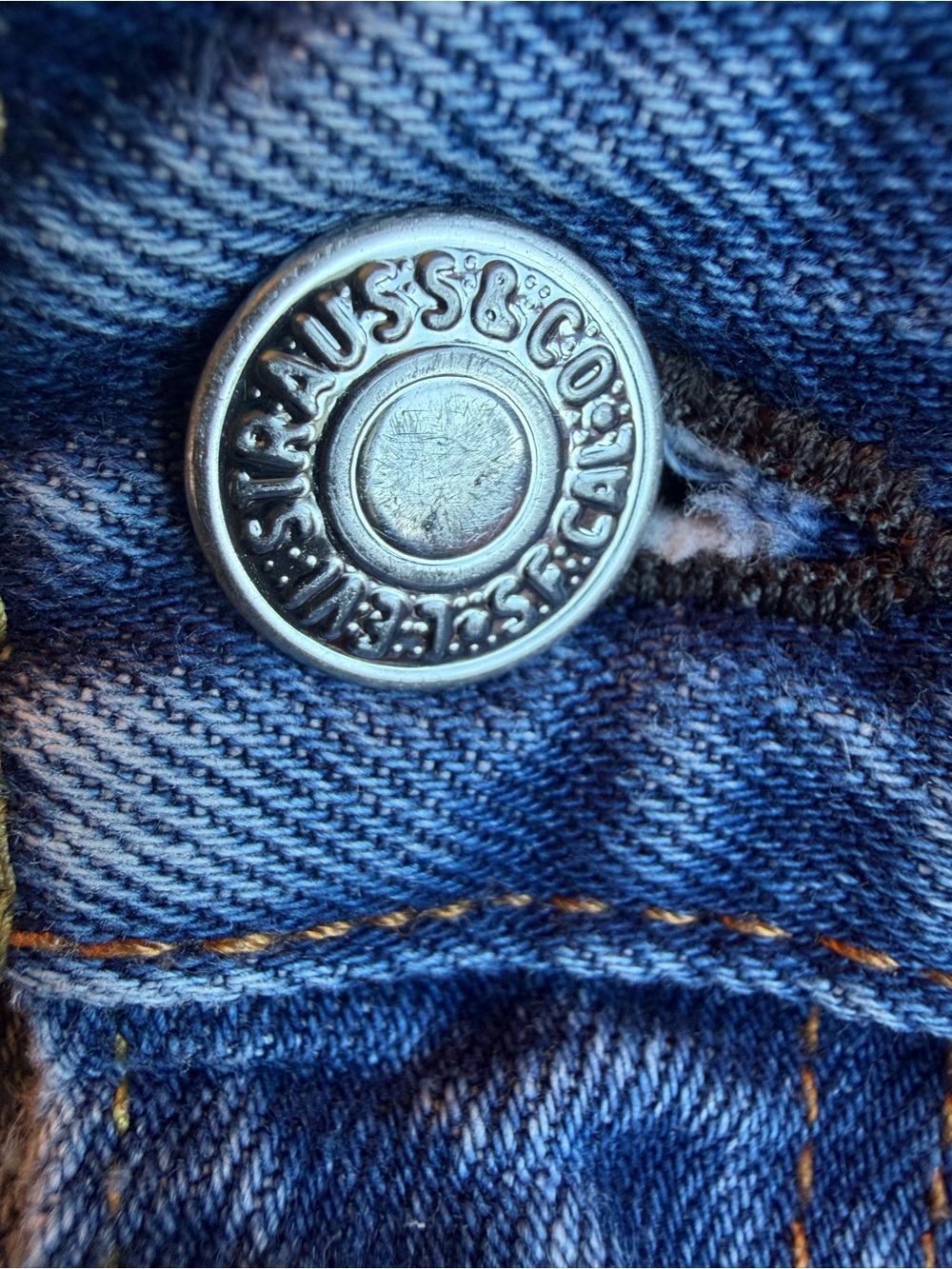Levi Strauss & Co. 550 Classic Cotton Denim Jeans 38x32 Relaxed Fit Vintage - Picture 4 of 6